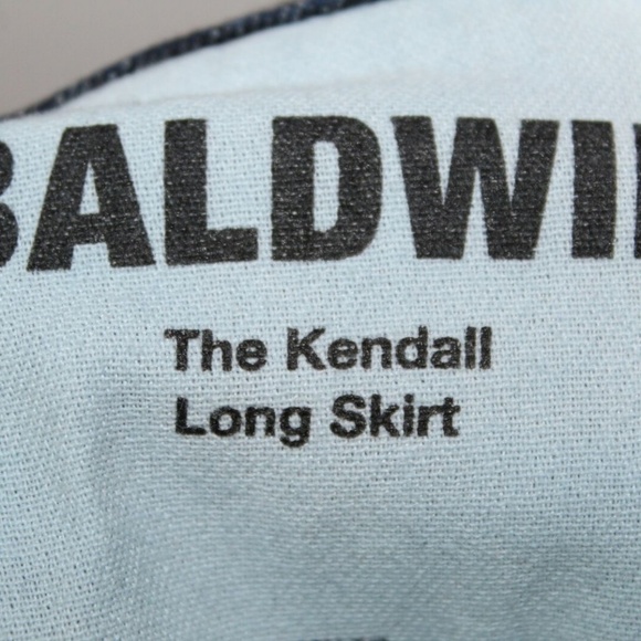 Baldwin The Kendall Long Jean Pencil Skirt HW7078 - Picture 5 of 5